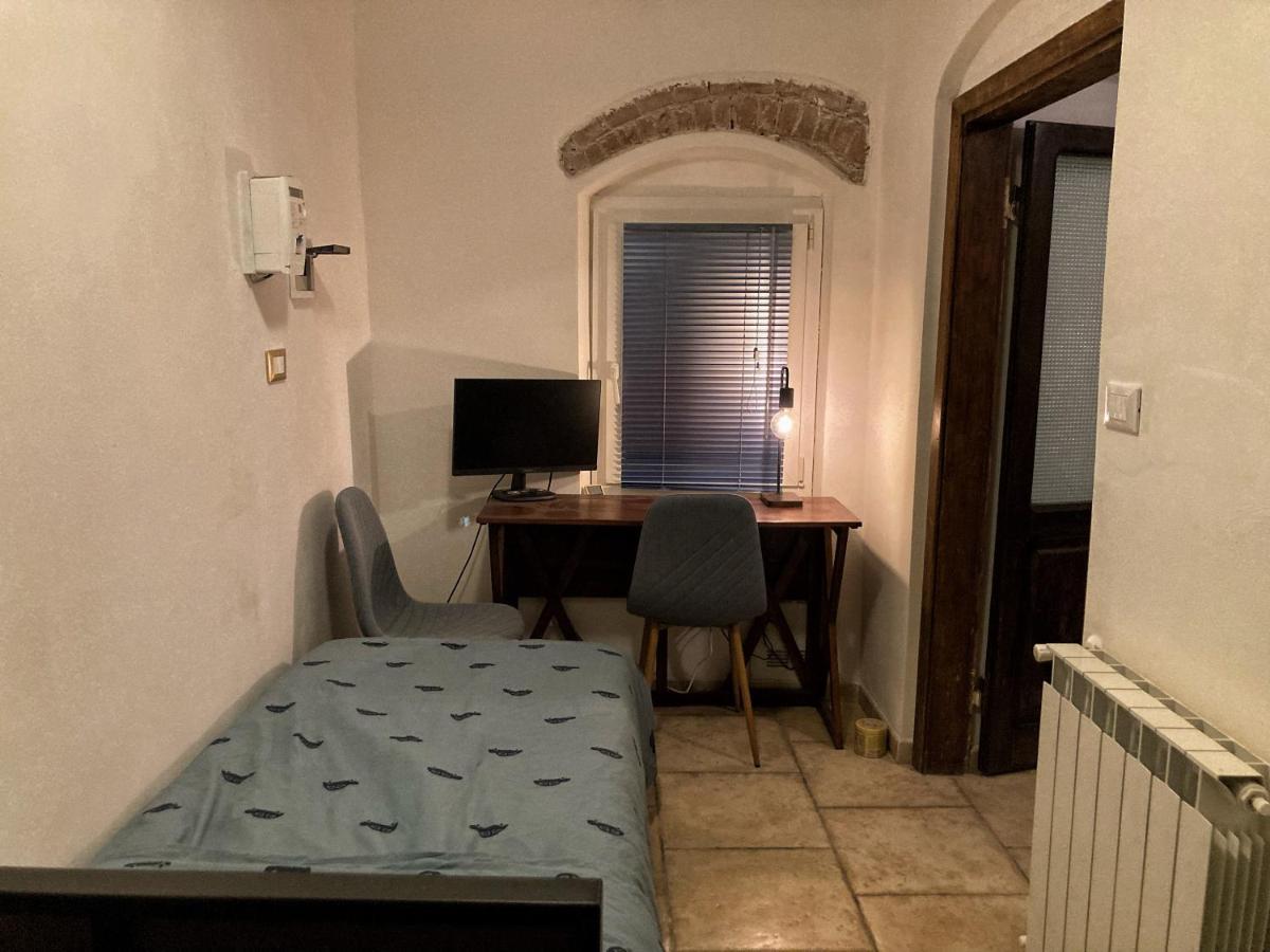 La Casa Rossa Arcola Con Vista Villa Bagian luar foto