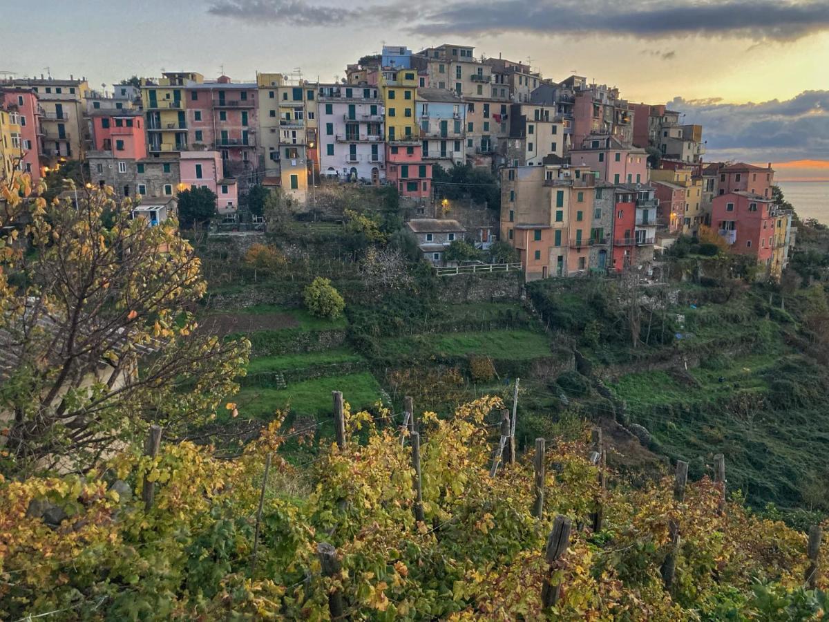 La Casa Rossa Arcola Con Vista Villa Bagian luar foto