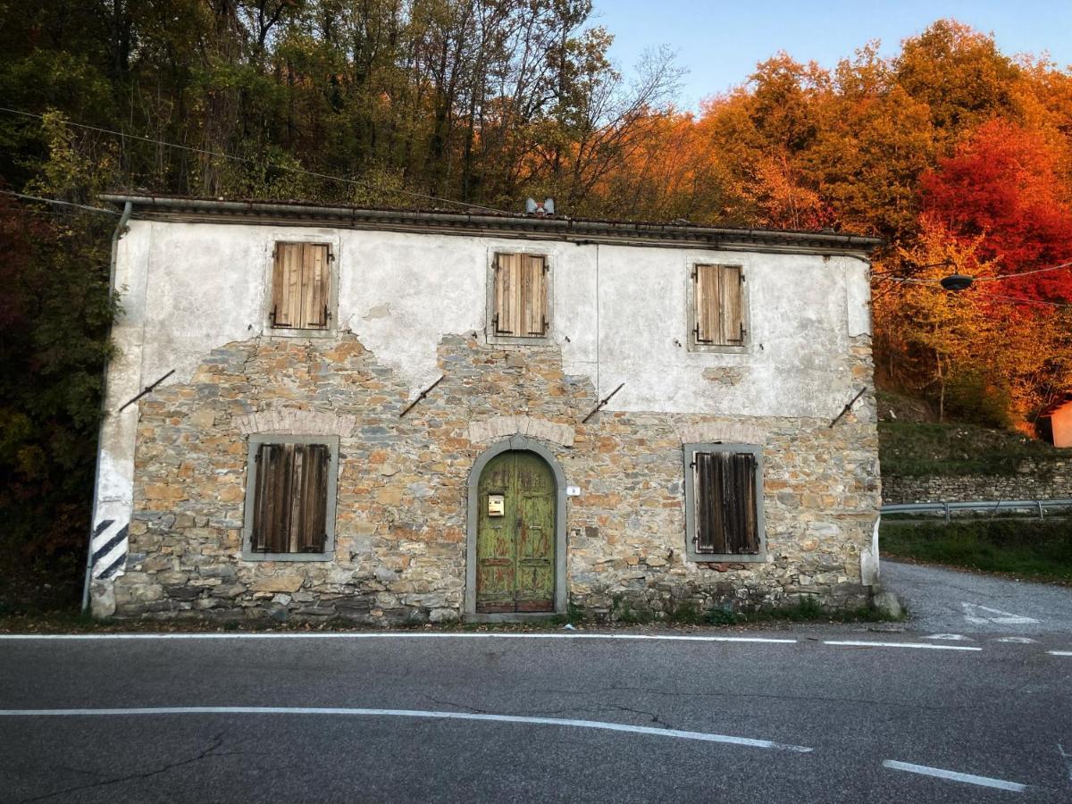 La Casa Rossa Arcola Con Vista Villa Bagian luar foto