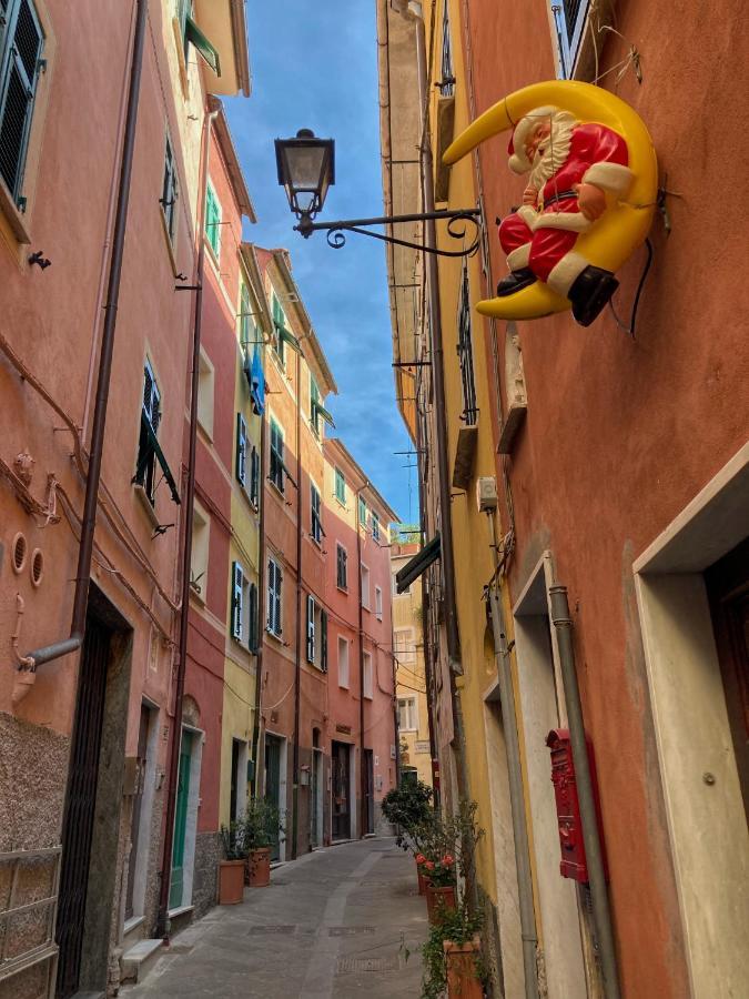La Casa Rossa Arcola Con Vista Villa Bagian luar foto