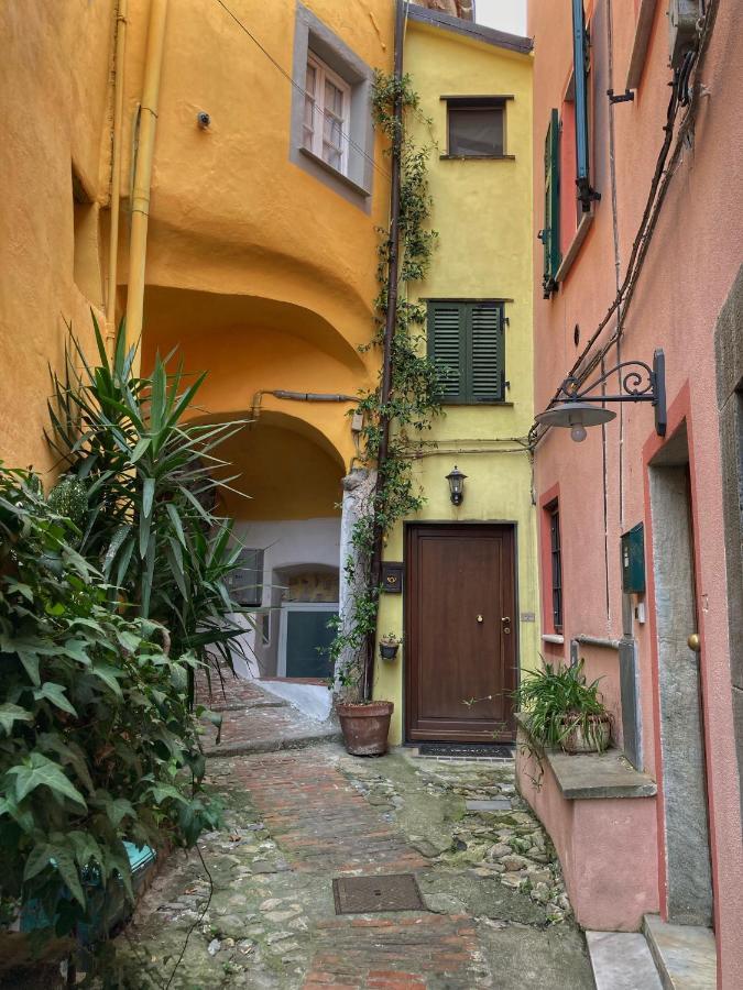 La Casa Rossa Arcola Con Vista Villa Bagian luar foto