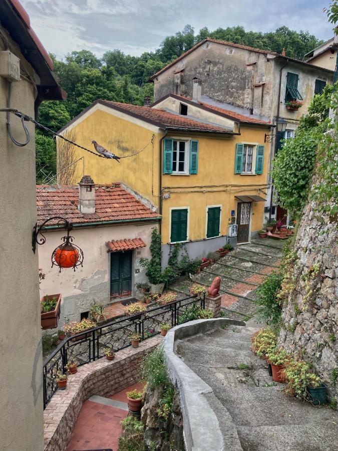 La Casa Rossa Arcola Con Vista Villa Bagian luar foto