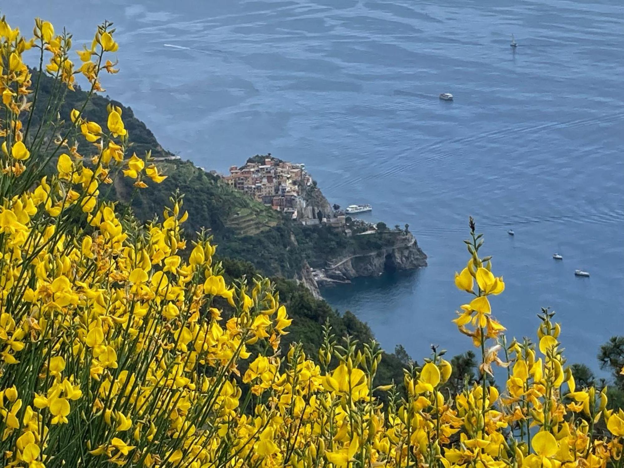 La Casa Rossa Arcola Con Vista Villa Bagian luar foto