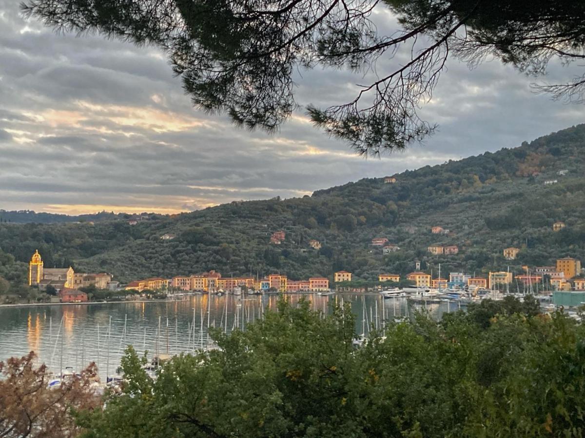 La Casa Rossa Arcola Con Vista Villa Bagian luar foto