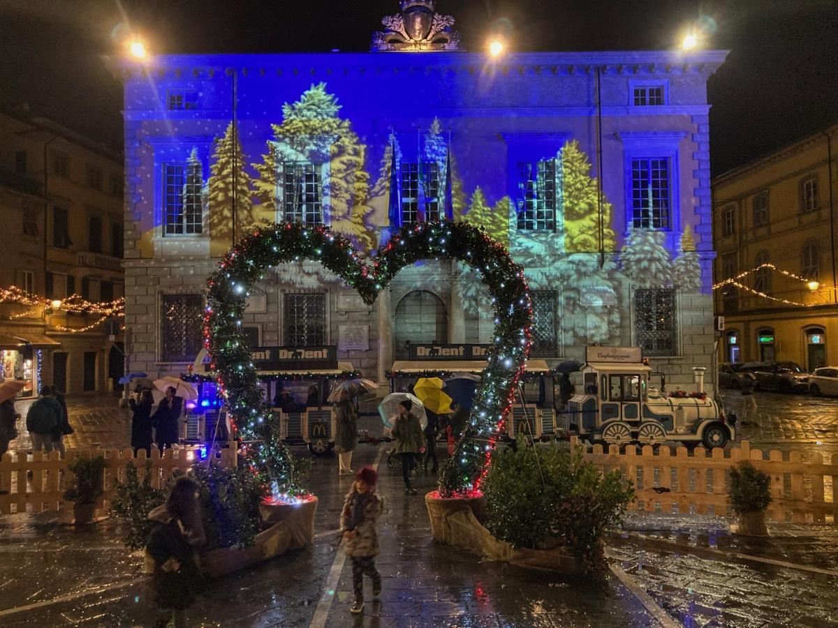 La Casa Rossa Arcola Con Vista Villa Bagian luar foto