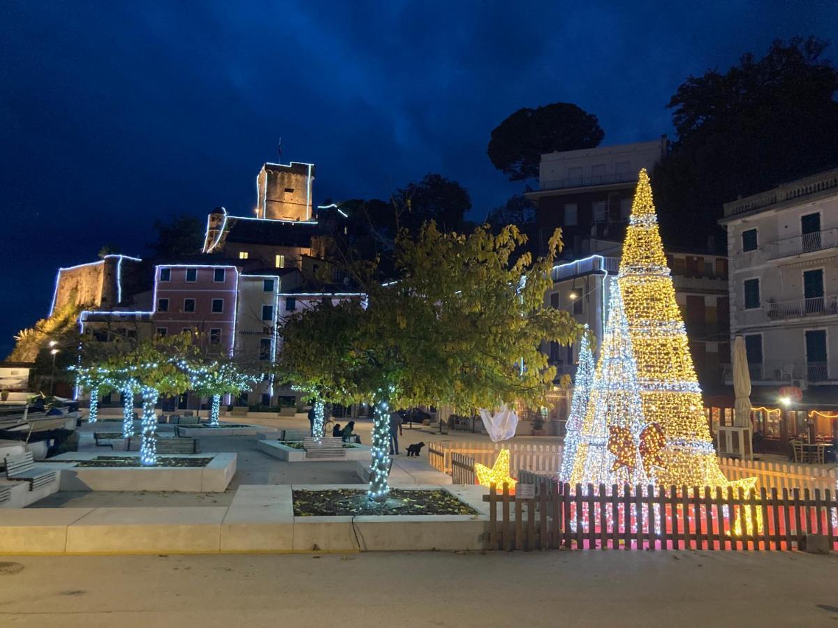 La Casa Rossa Arcola Con Vista Villa Bagian luar foto