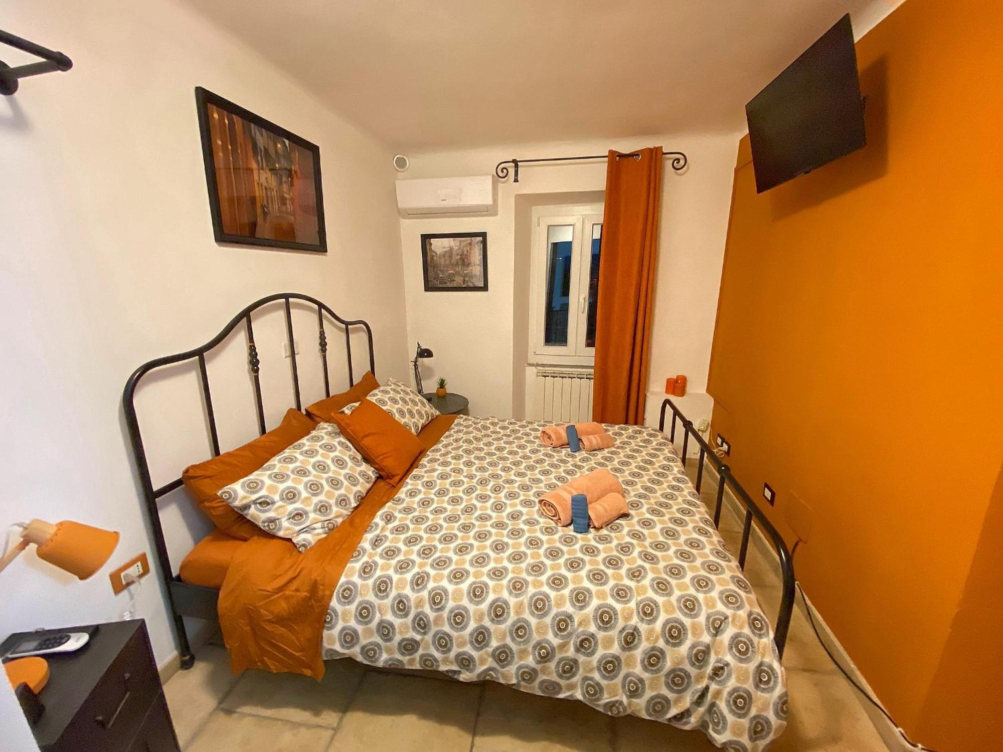 La Casa Rossa Arcola Con Vista Villa Bagian luar foto