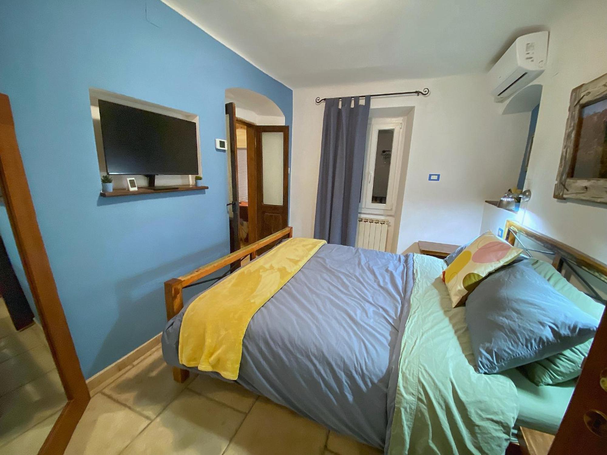 La Casa Rossa Arcola Con Vista Villa Bagian luar foto